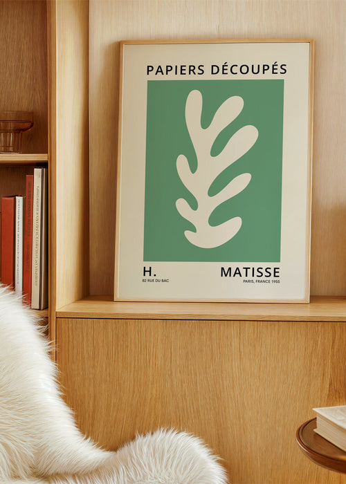 Henri Matisse GREEN papiers découpés I