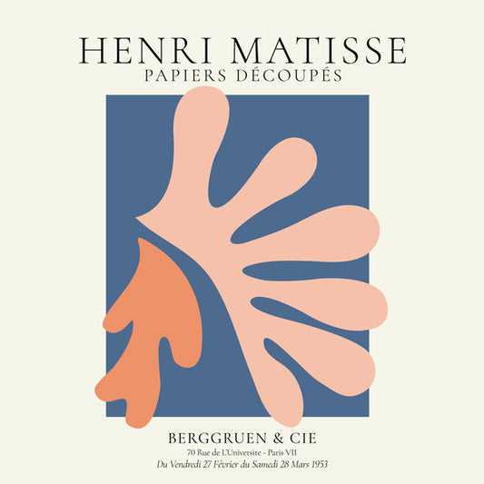 Henri Matisse PINK papiers découpés II