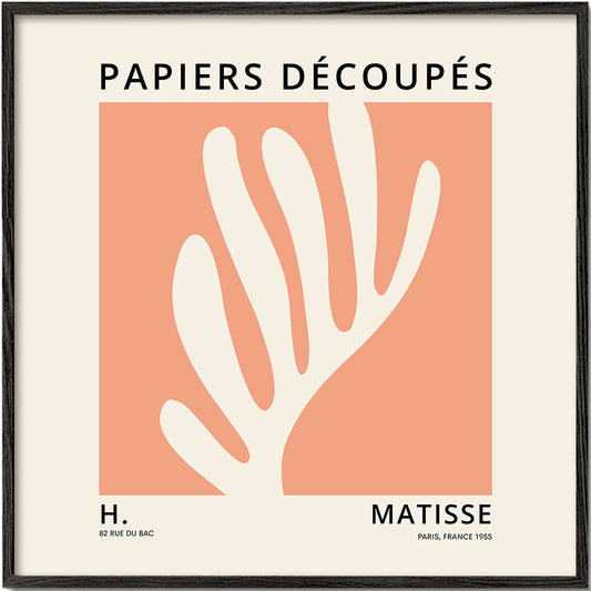 Henri Matisse ORANGE papiers découpés II