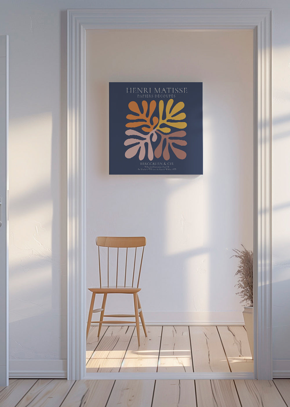 Henri Matisse NAVY papiers découpés II