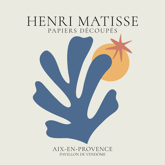 Henri Matisse aix en provence PAPIER DÉCOUPÉ IV