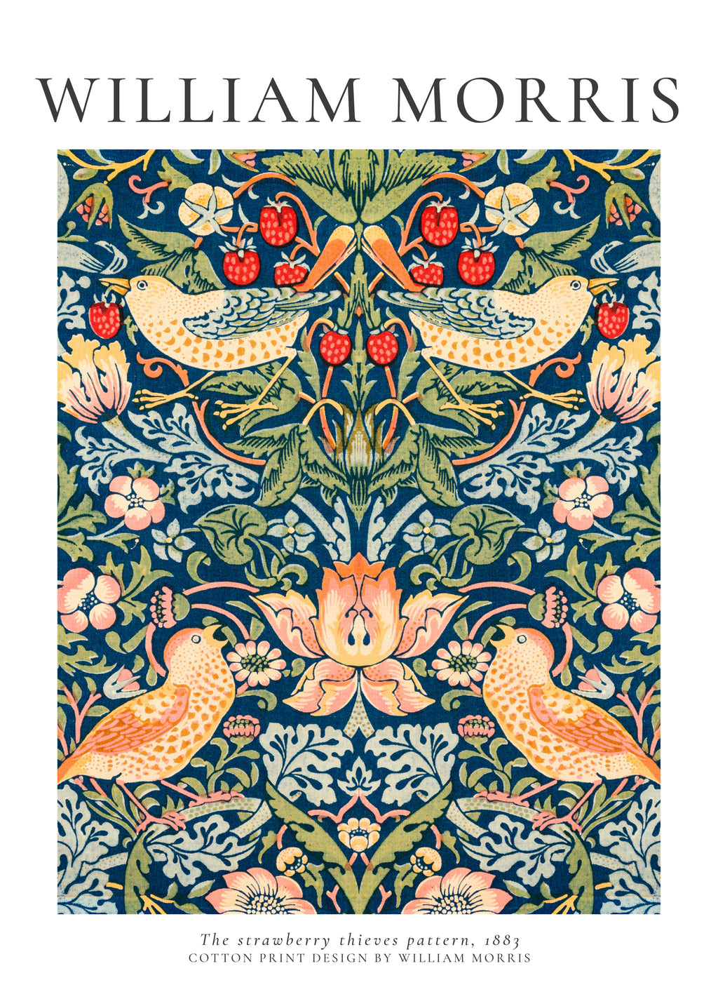 William Morris strawberry thieves - Unframed art print