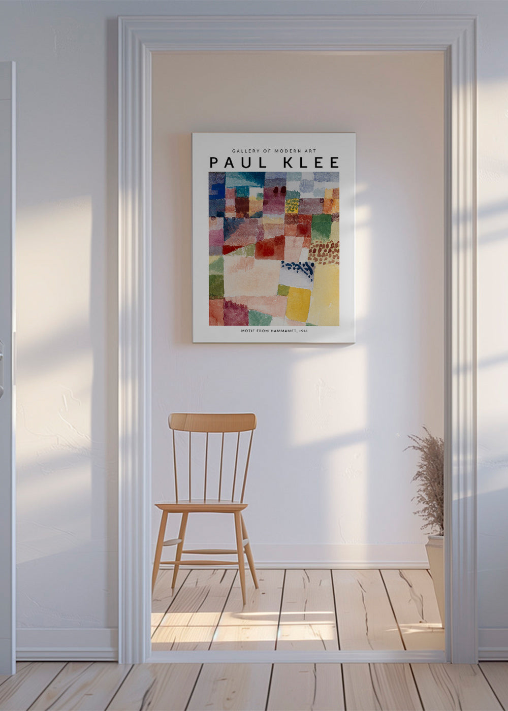 Paul Klee, MOTIF FROM HAMMAMET, 1914