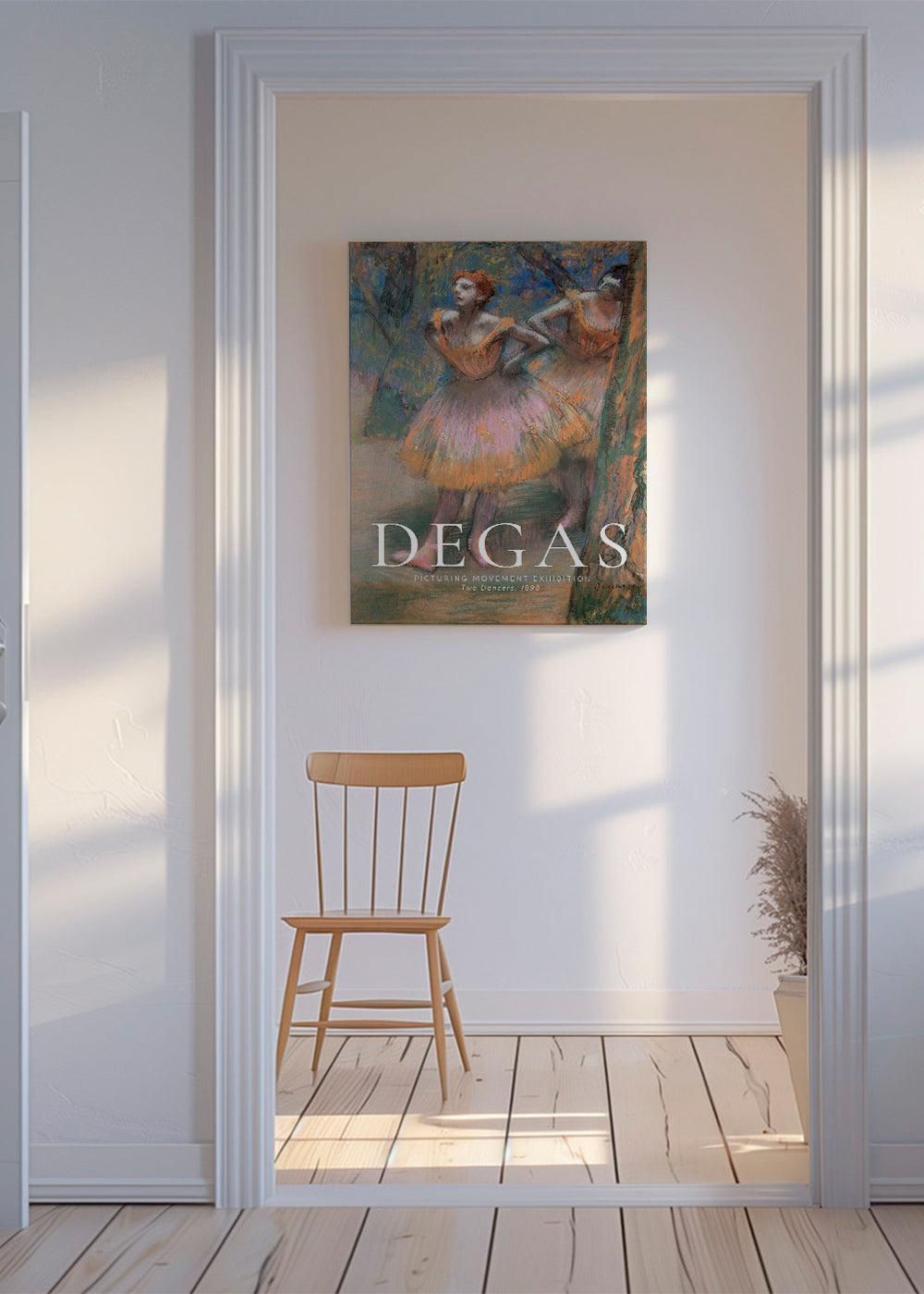 Edgar Degas Two Dancers