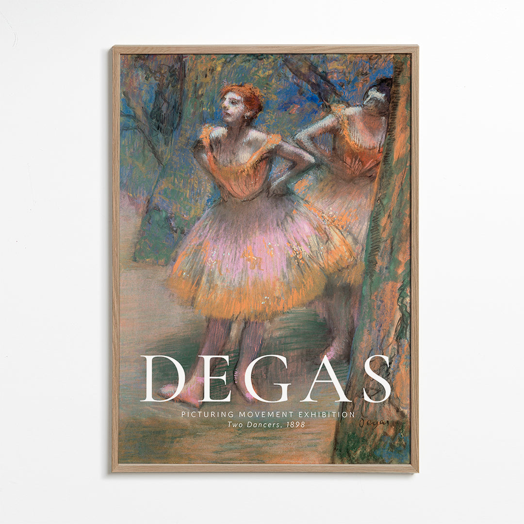 Edgar Degas Two Dancers