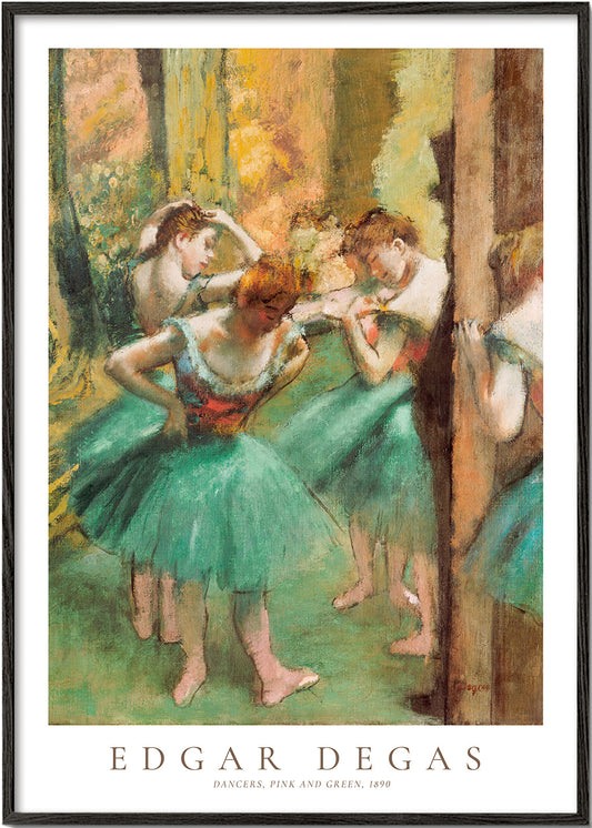 Edgar Degas DANCERS, PINK AND GREEN, 1890