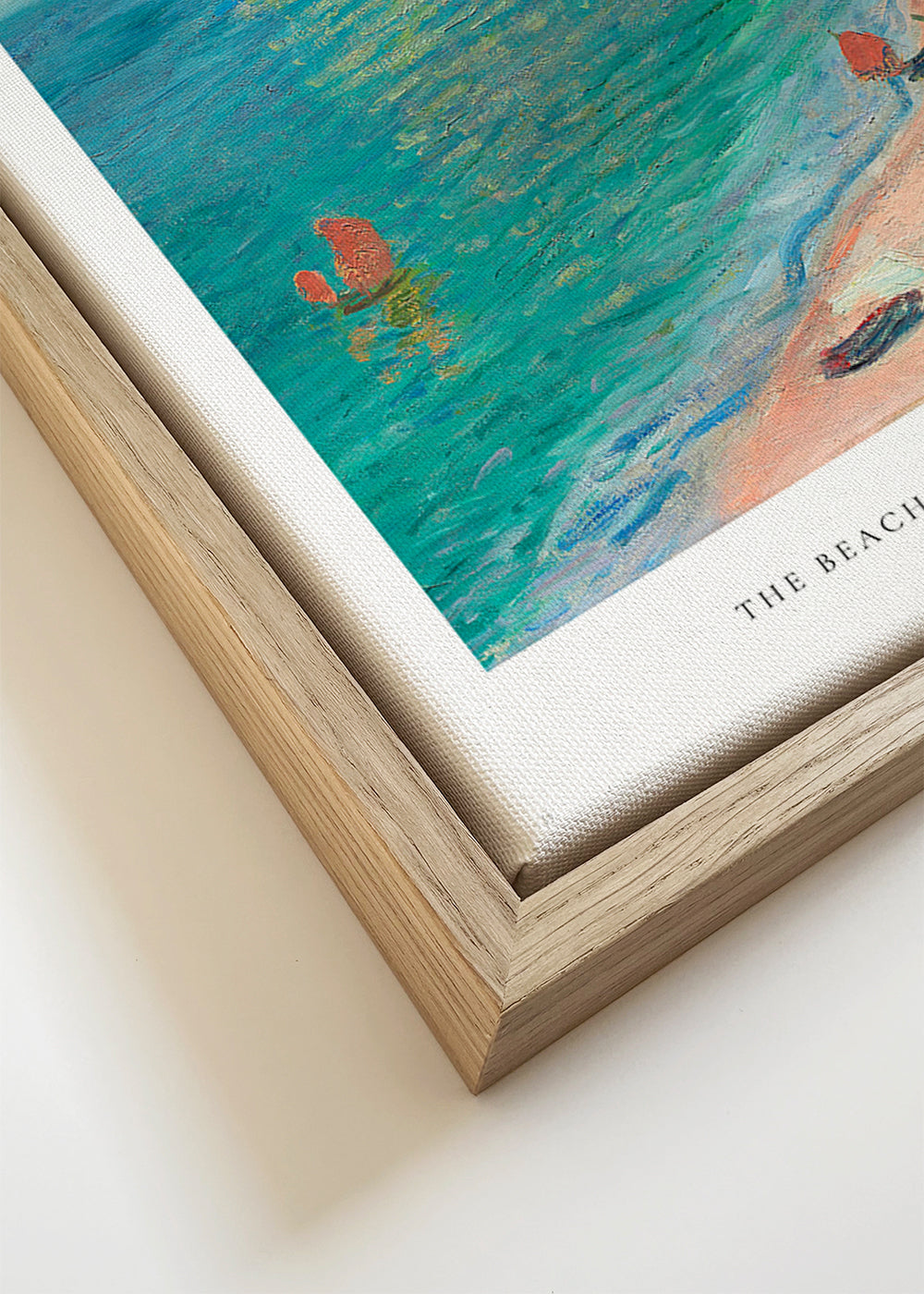 Claude Monet THE BEACH AND THE FALAISE D’AMONT - 1885