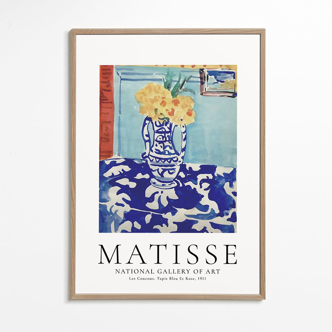 Henri Matisse Les Coucous, Tapis Bleu Et Rose, 1911