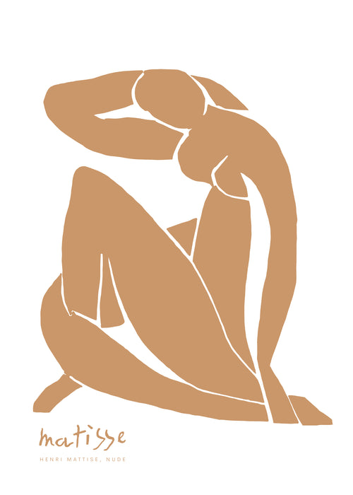 Henri Matisse NUDE - Unframed art print