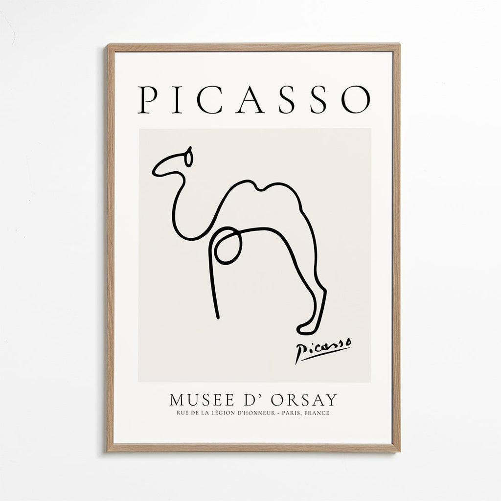 Pablo Picasso Animals Drawing cammel