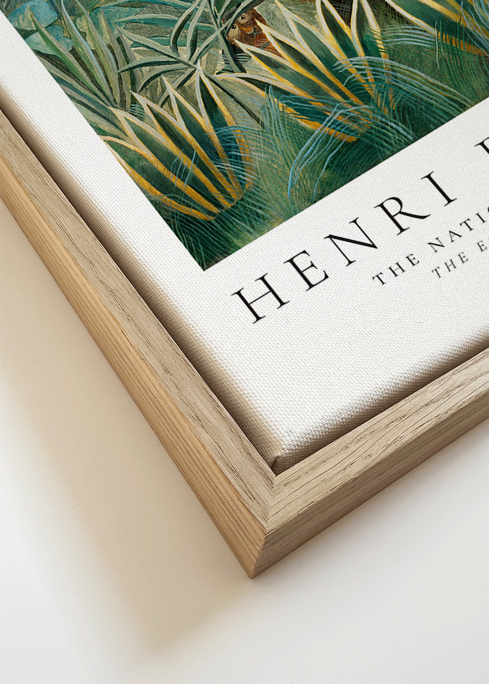 Henri Rousseau  The equatorial jungle