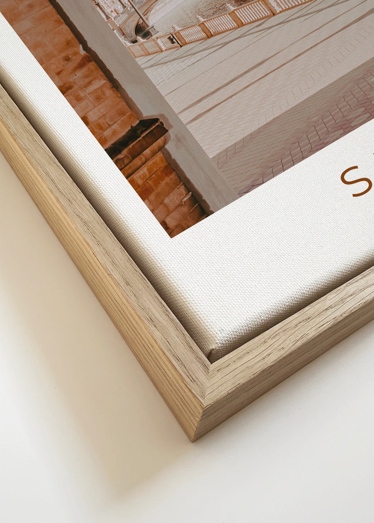 Spain Collection - Sevilla - Framed canvas detail