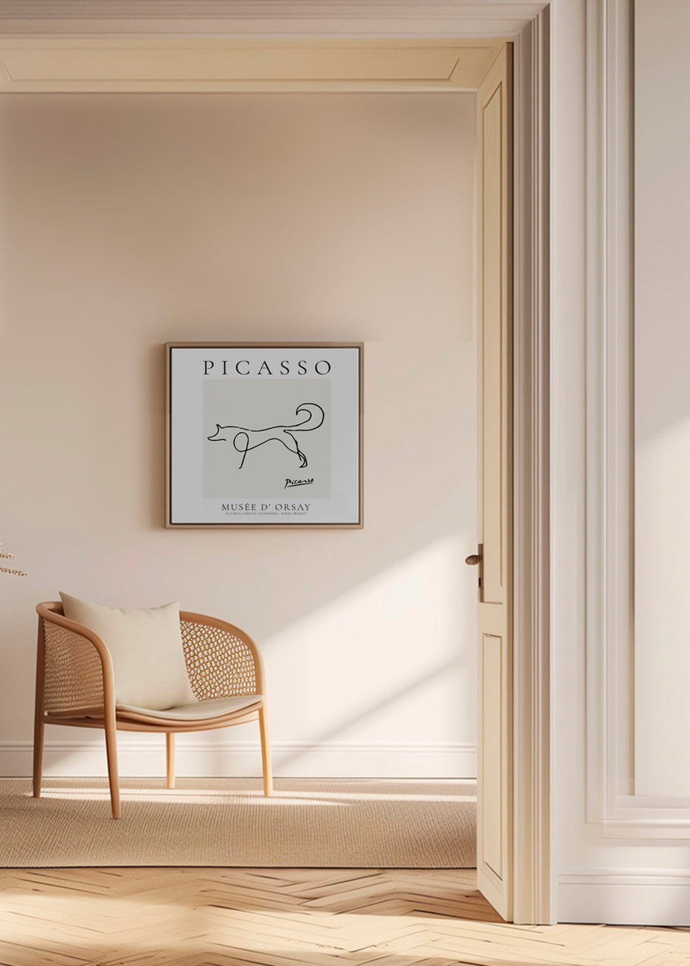 Pablo Picasso Animals Drawing Fox II