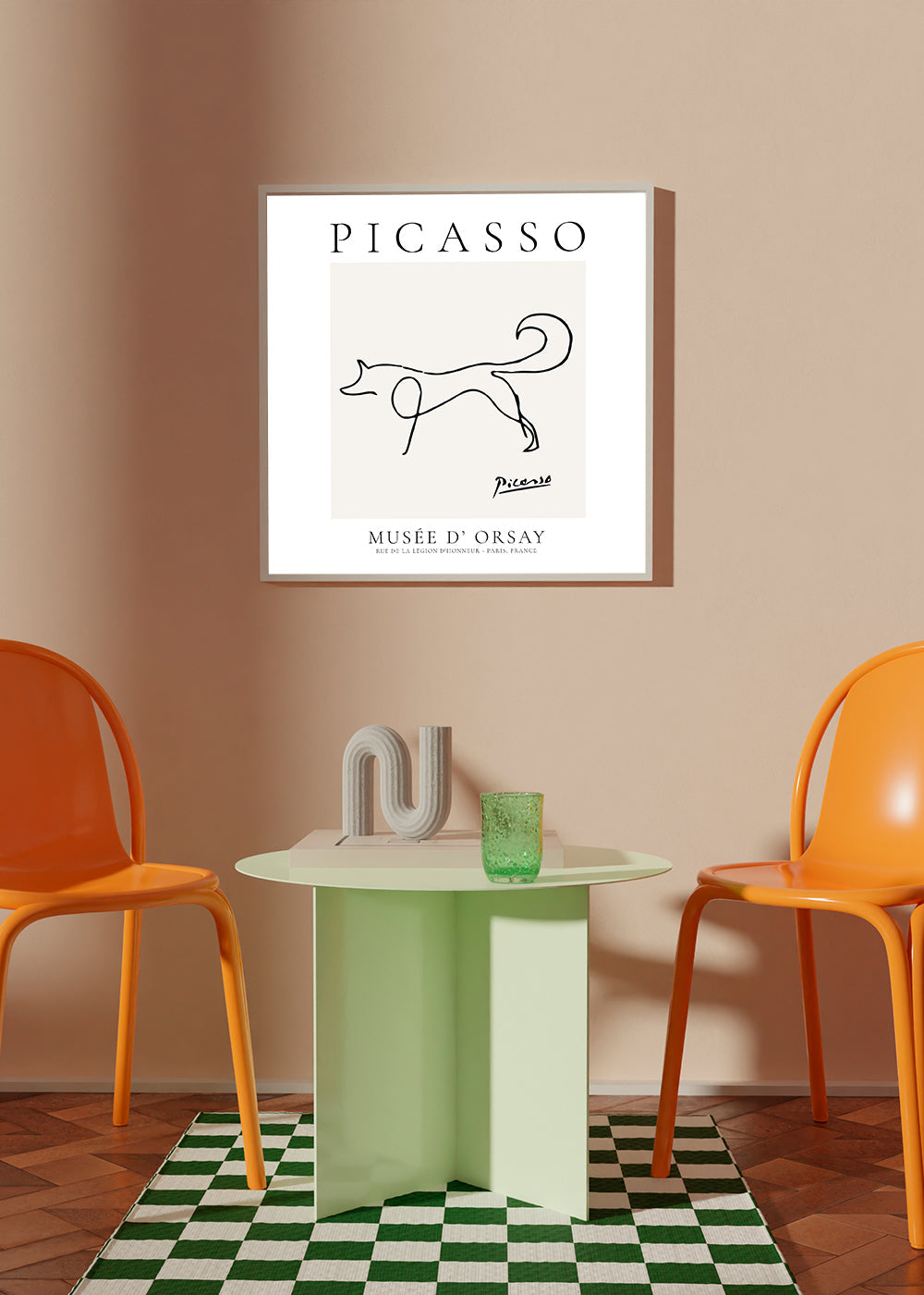 Pablo Picasso Animals Drawing Fox II