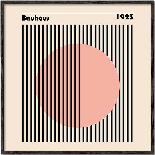 Bauhaus Pink Circle II