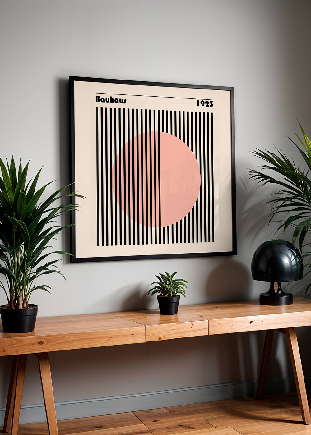 Bauhaus Pink Circle II