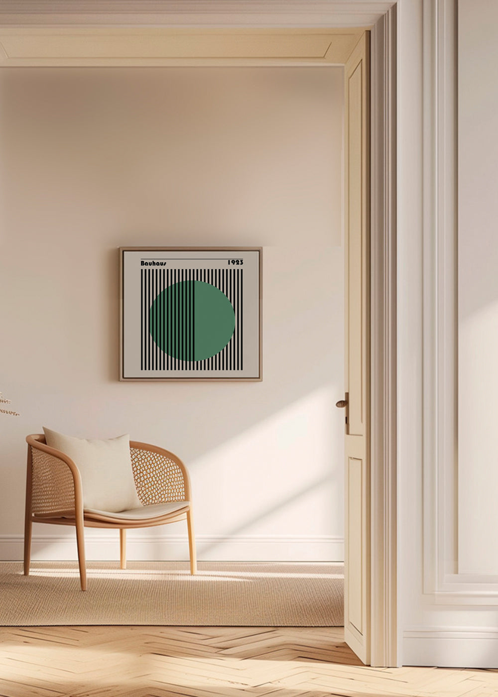 Bauhaus Green Circle II