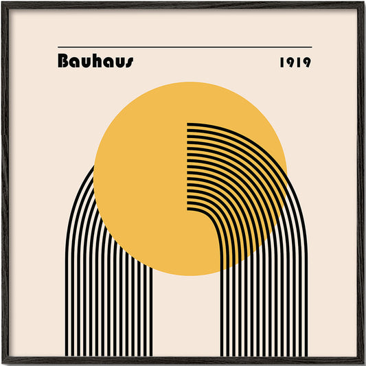 Bauhaus Venus yellow circle II