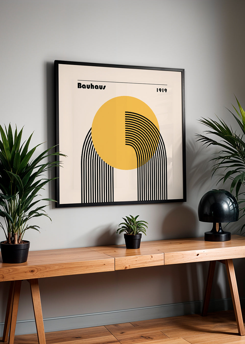 Bauhaus Venus yellow circle II