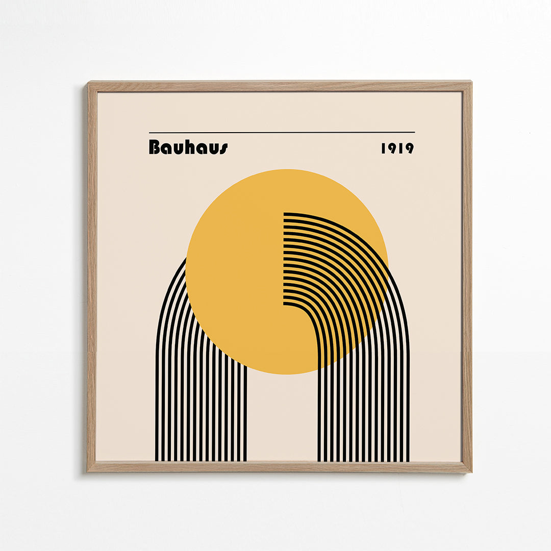 Bauhaus Venus yellow circle II