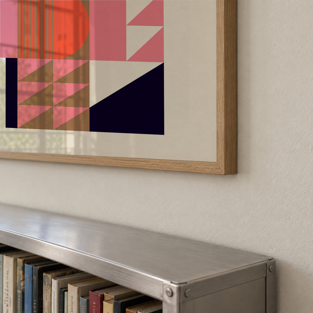 Bauhaus Weimar II - Framed poster detail