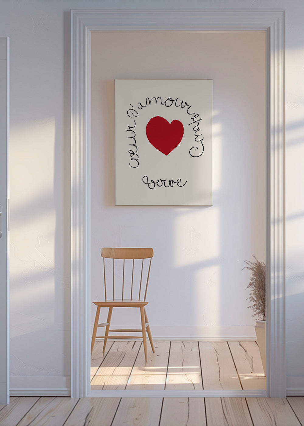 Henri Matisse "Coeur d'Amour Epris - Verve" love print