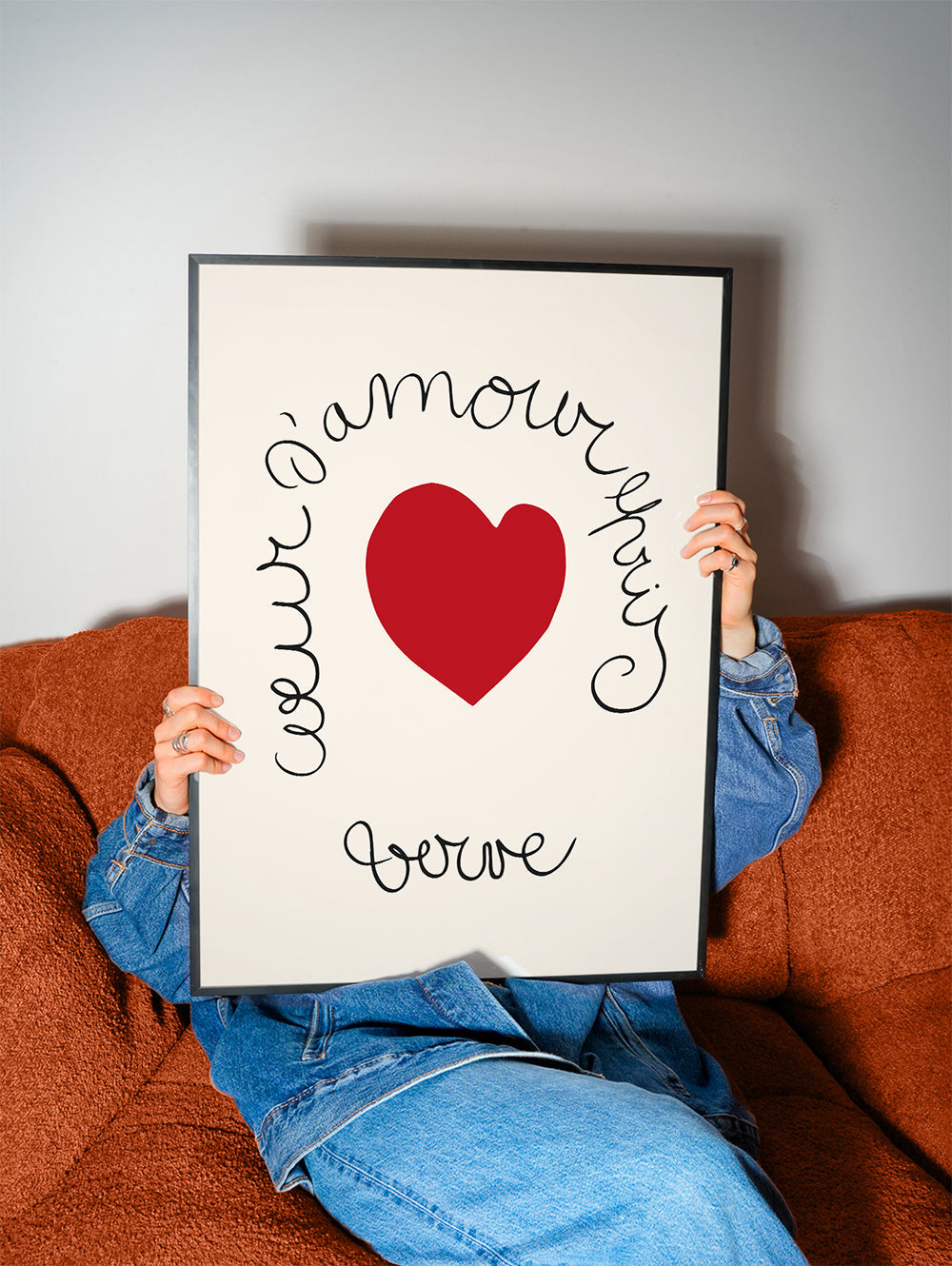 Henri Matisse "Coeur d'Amour Epris - Verve" love print