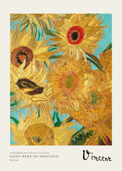 Sunflowers by Vincent van Gogh - Unframed art print