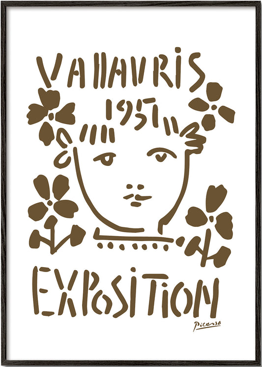 PIcasso Vallauris 1951 Exposition Poster