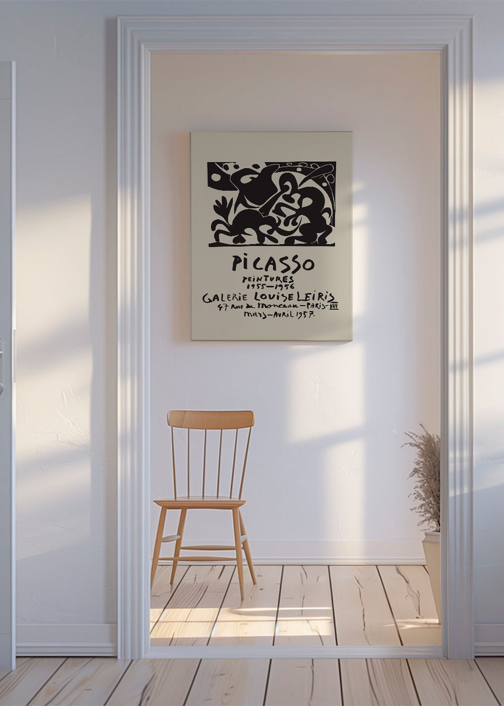 PABLO PICASSO Galerie Louise Leiris Print Poster