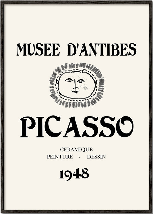 Picasso Musee D'Antibes Poster