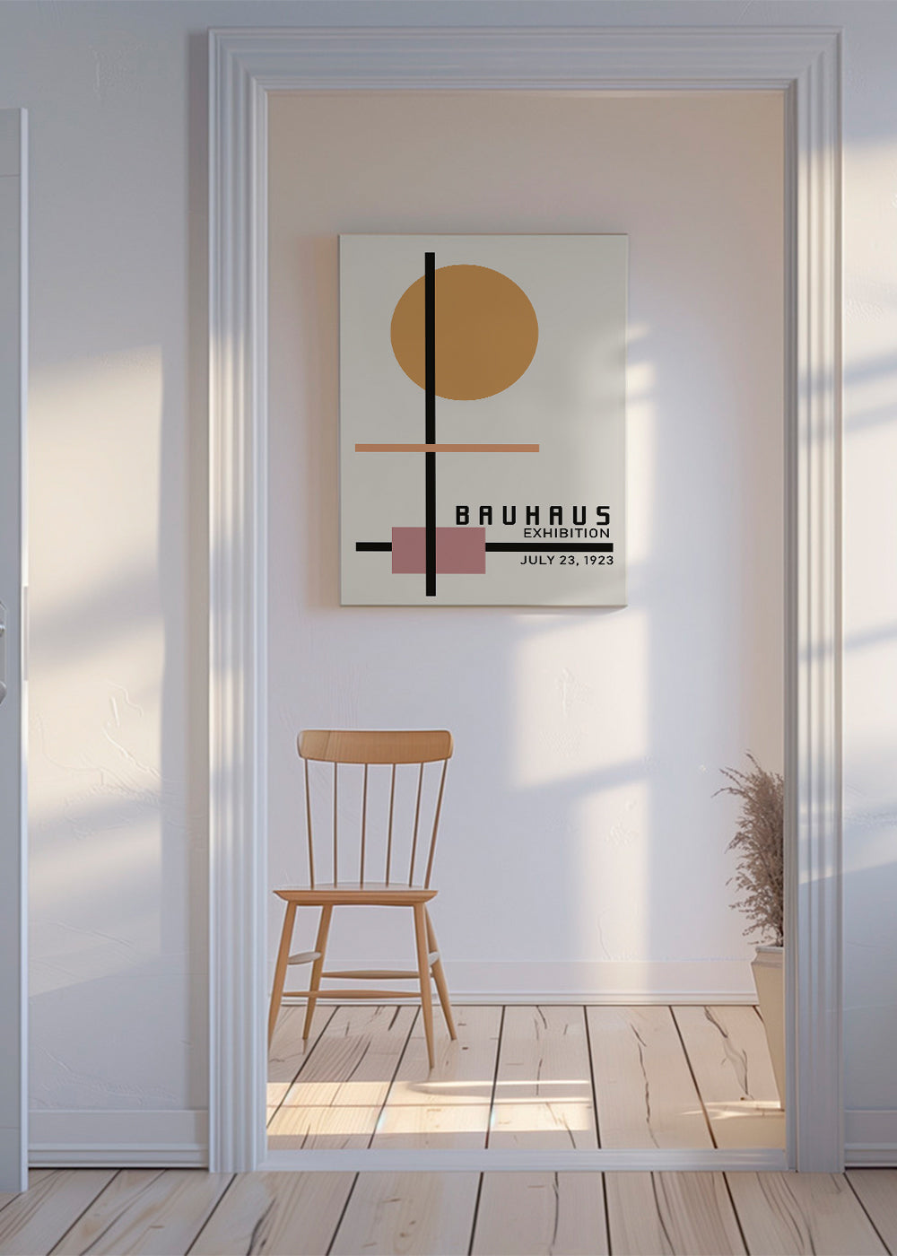 COLORFUL BAUHAUS NO.2 POSTER