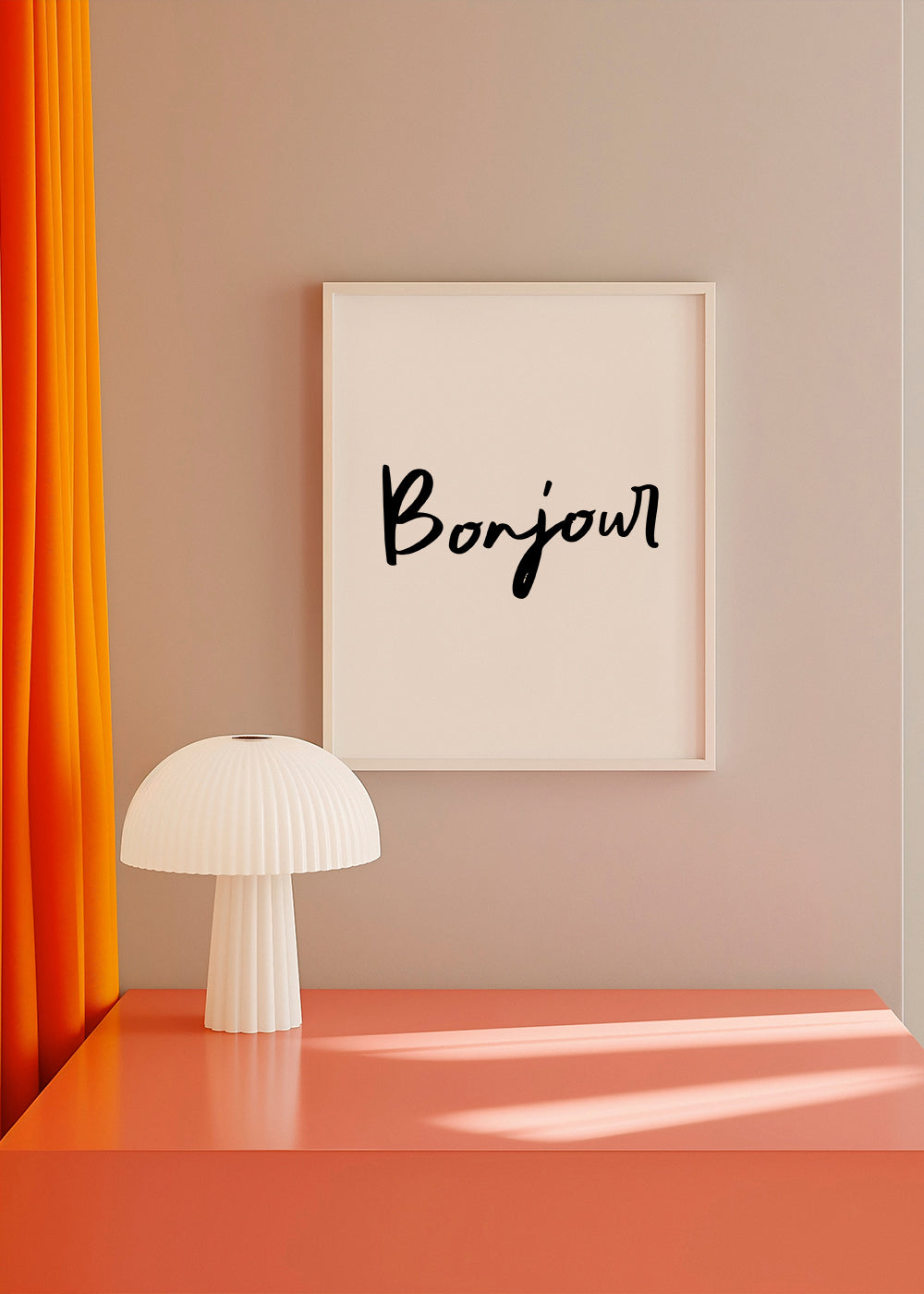 Bonjour Poster