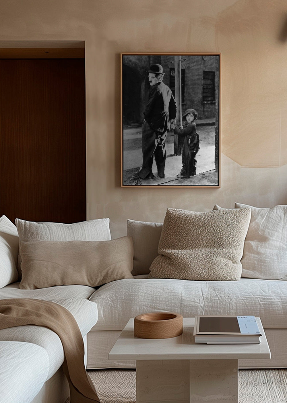 Charlie Chaplin Vintage Photograph