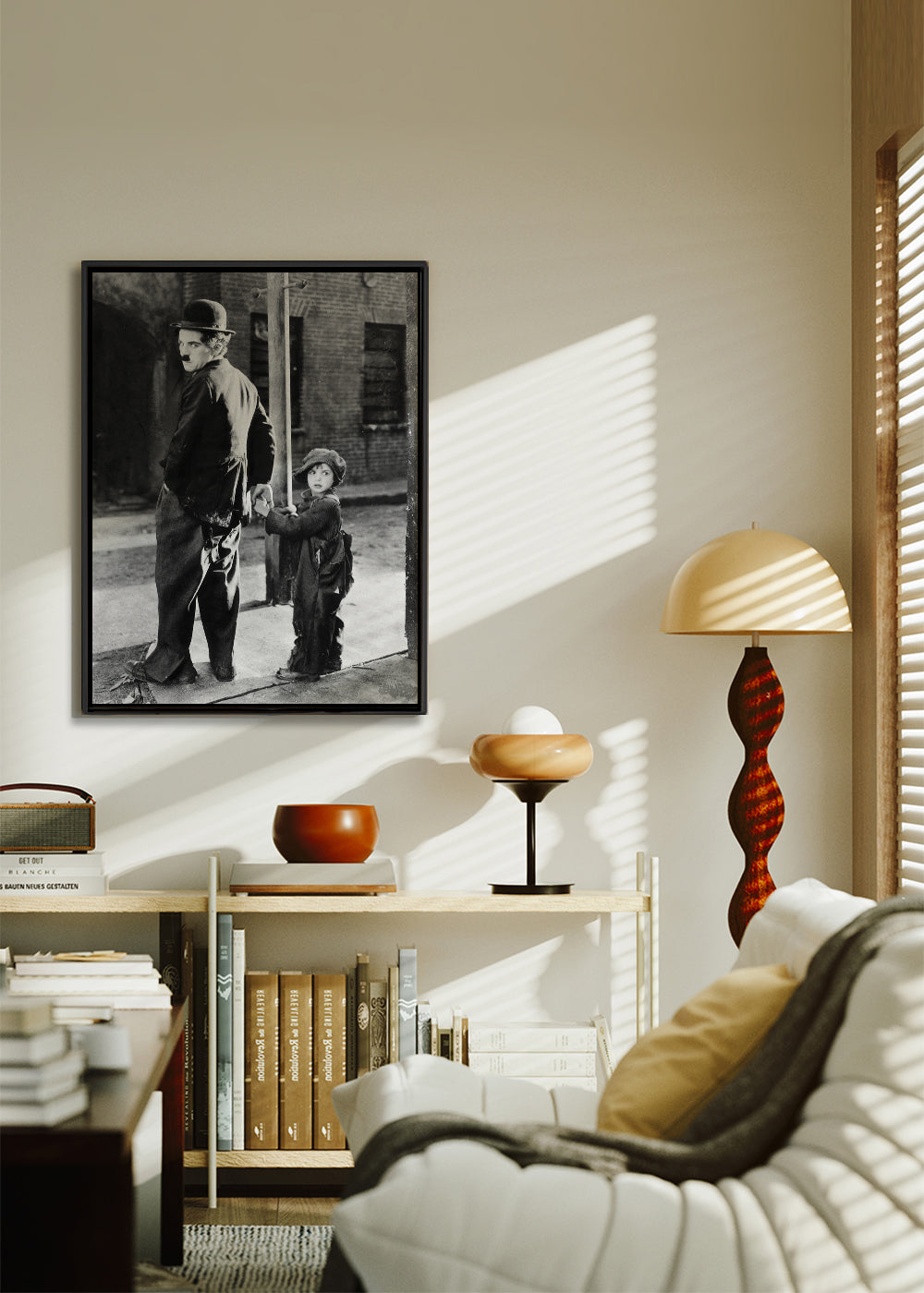 Charlie Chaplin Vintage Photograph