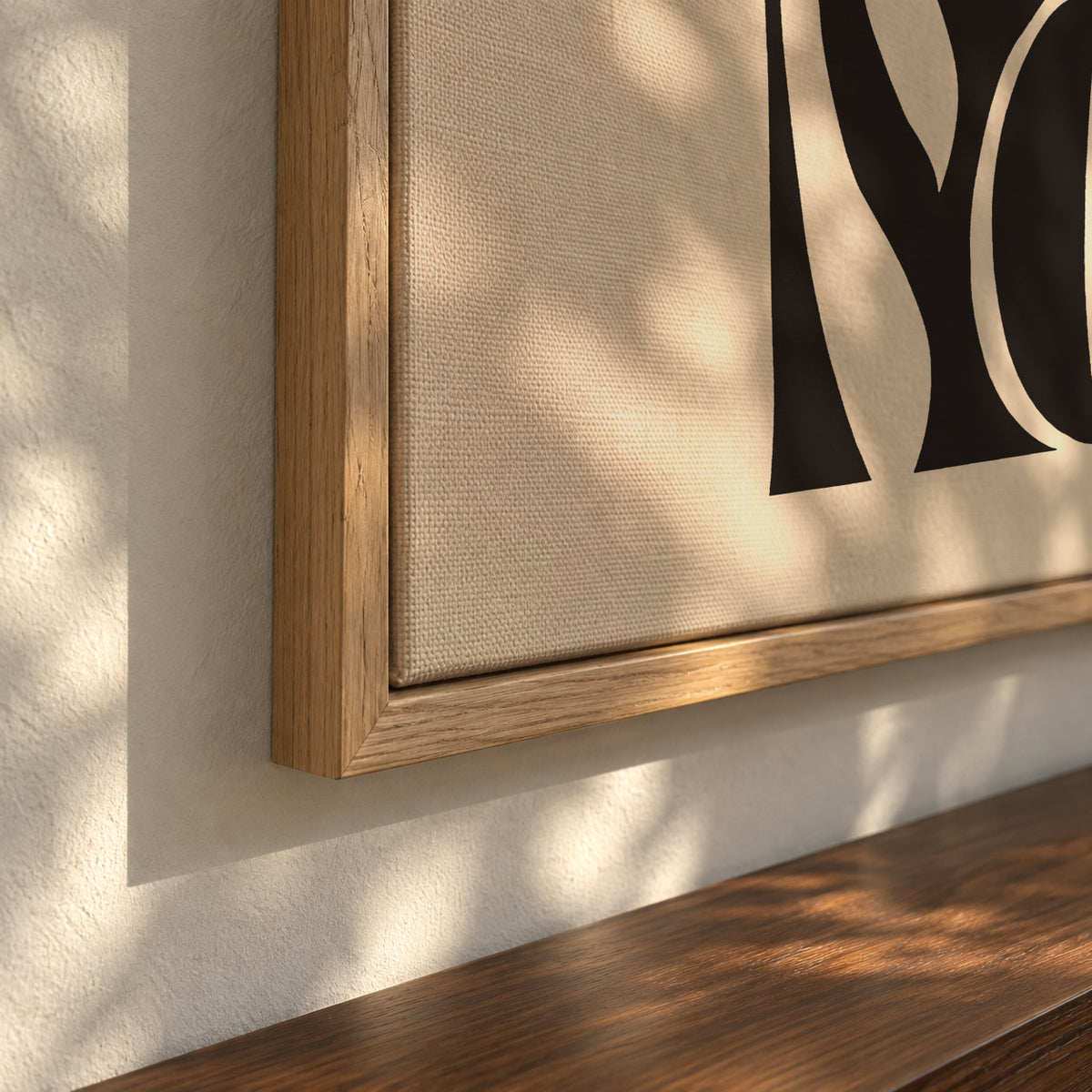Peace Now poster, 1970 - Square - Framed canvas detail