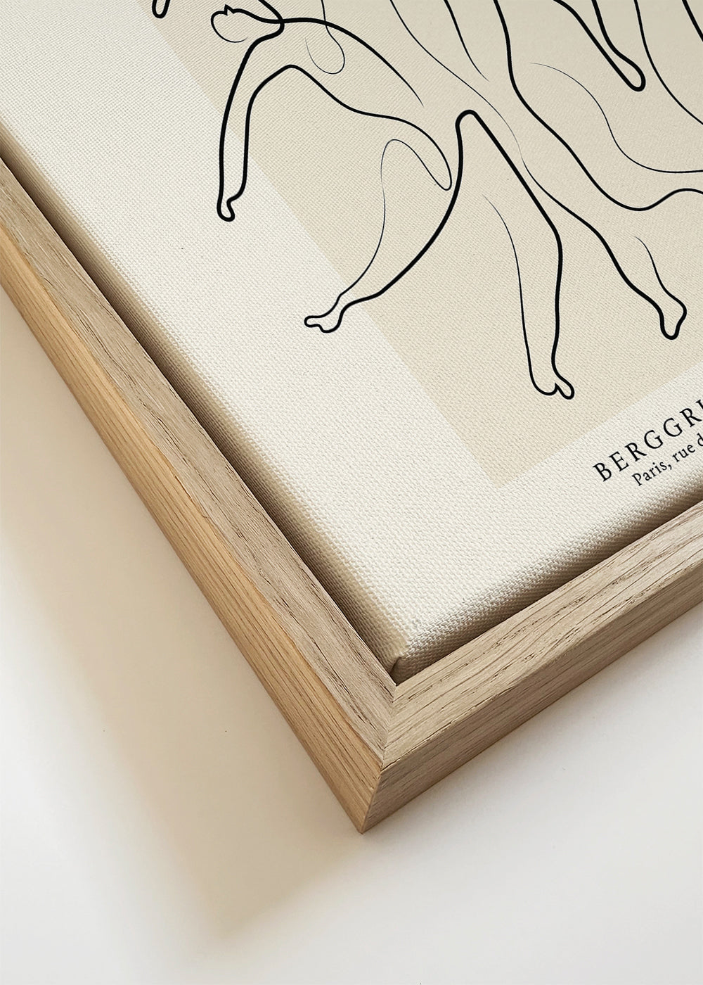 Pablo Picasso The Three Dancers Sktech poster - Square