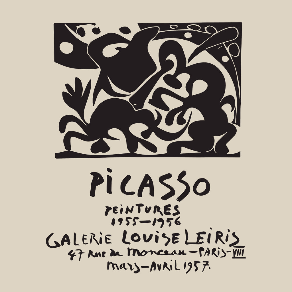 PABLO PICASSO Galerie Louise Leiris Print Poster - Square - Unframed art print