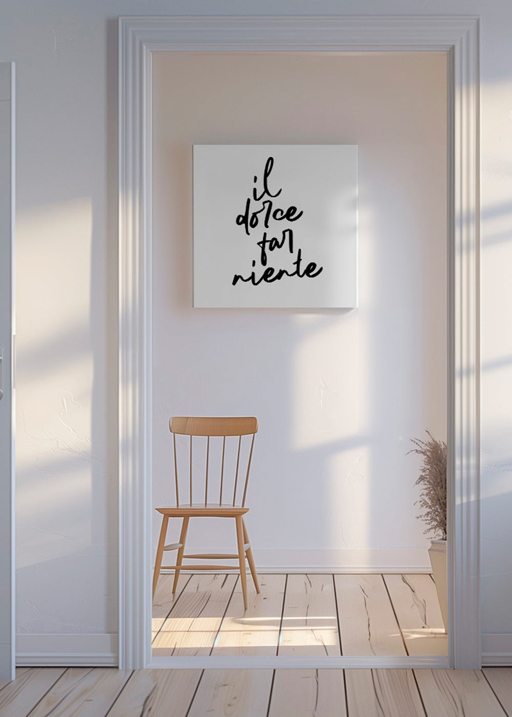 Il dolce far niente Poster - Square