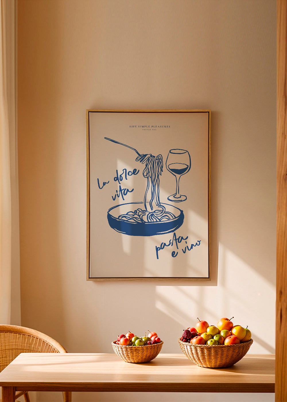 Life Simple simple pleasures - La Dolce Vita, Pasta e vino