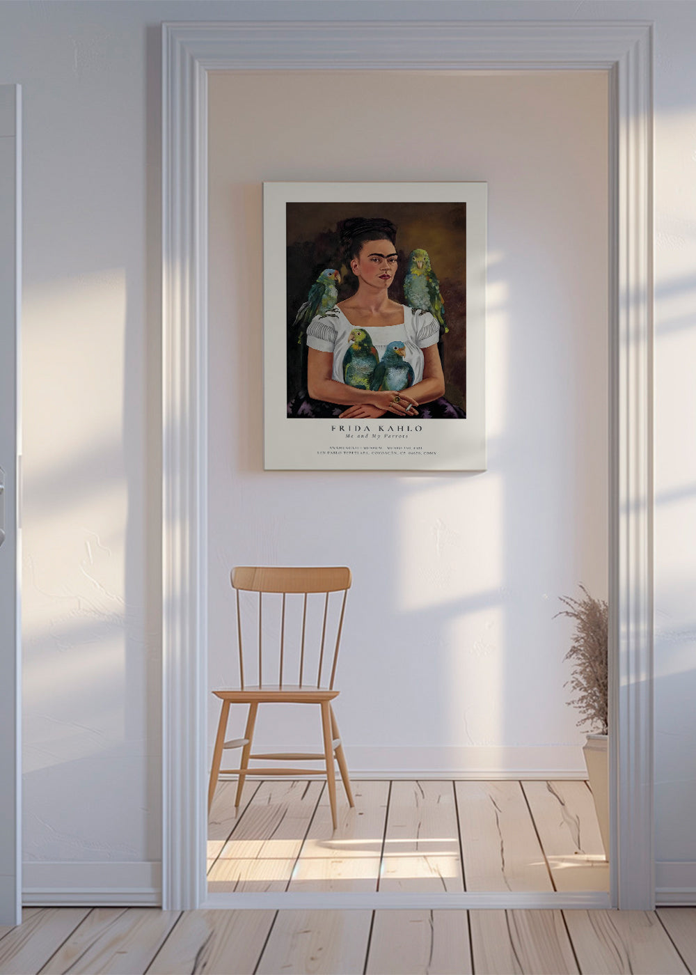 Frida Kahlo, Me and My Parrots