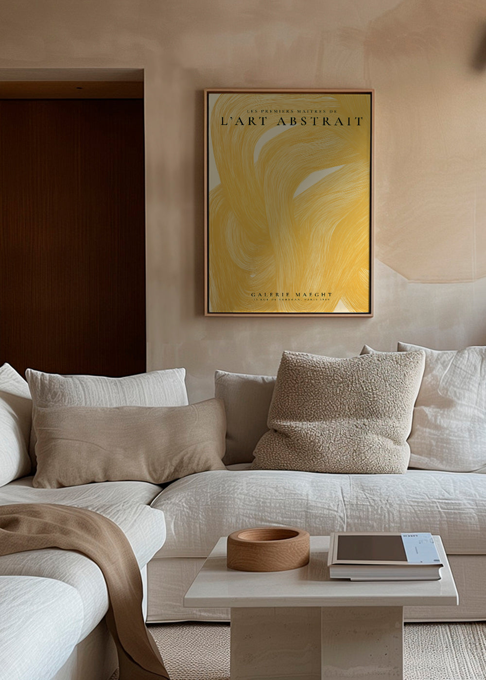 L’Art Abstrait, La Galerie Maeght Exhibition Poster