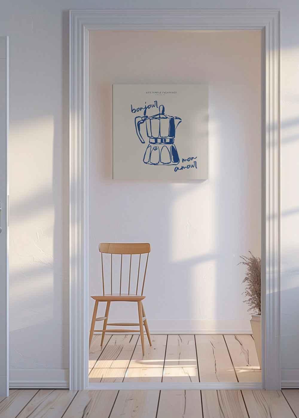 Life Simple simple pleasures - Bonjour mon amour  - SQUARE