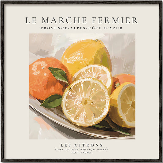 Le marche fermier - Les Citrons - SQUARE