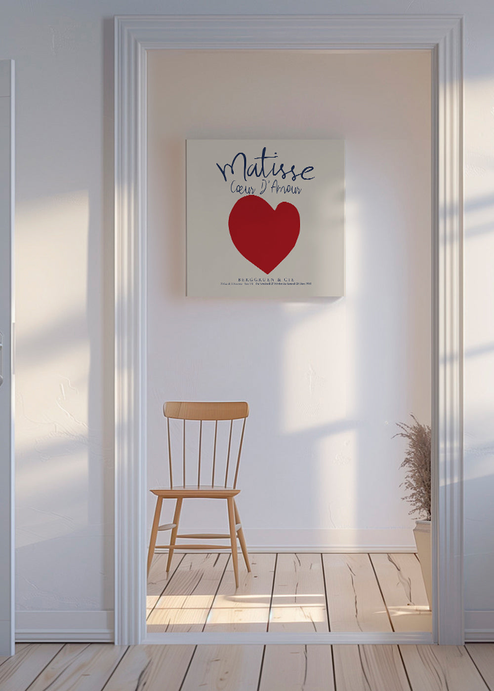 Henri Matisse, Coeur d'amour  - SQUARE