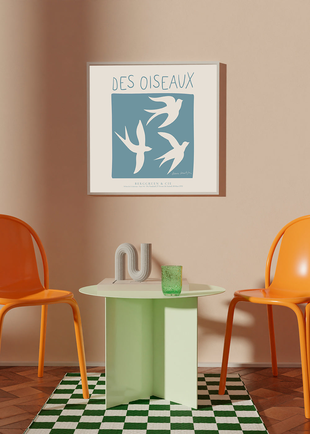 Henri Matisse,Des Oiseaux - SQUARE