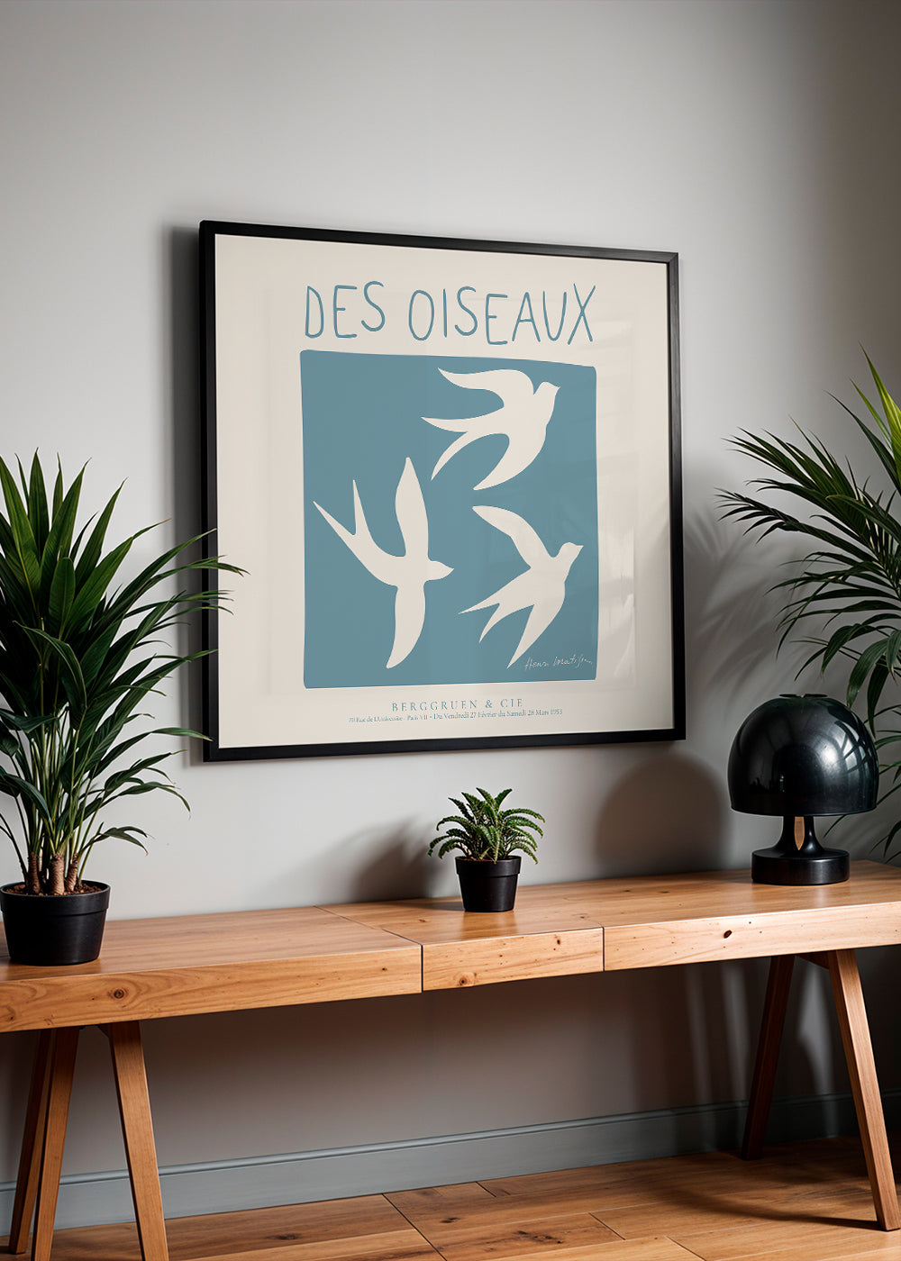 Henri Matisse,Des Oiseaux - SQUARE