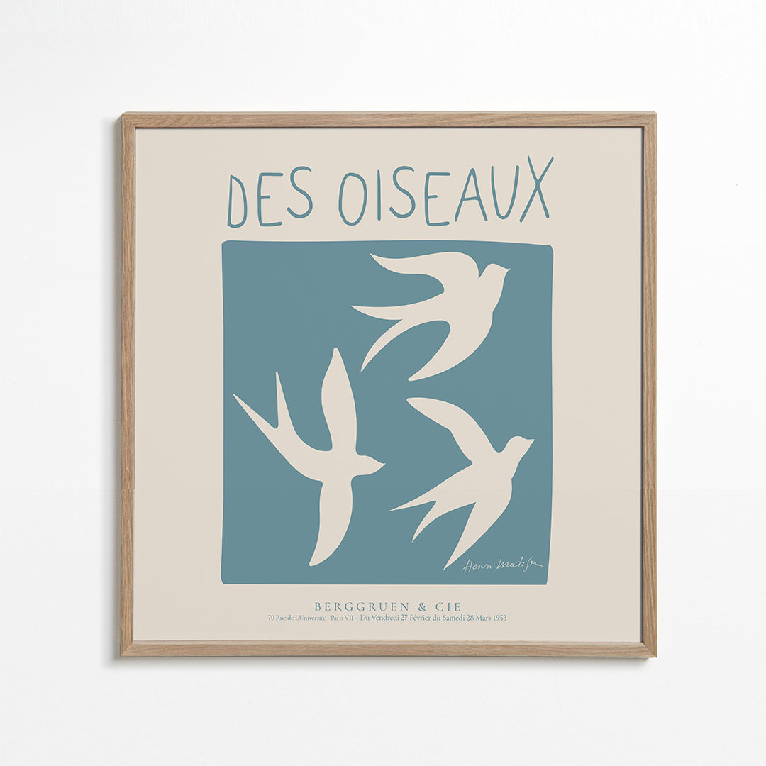 Henri Matisse,Des Oiseaux - SQUARE