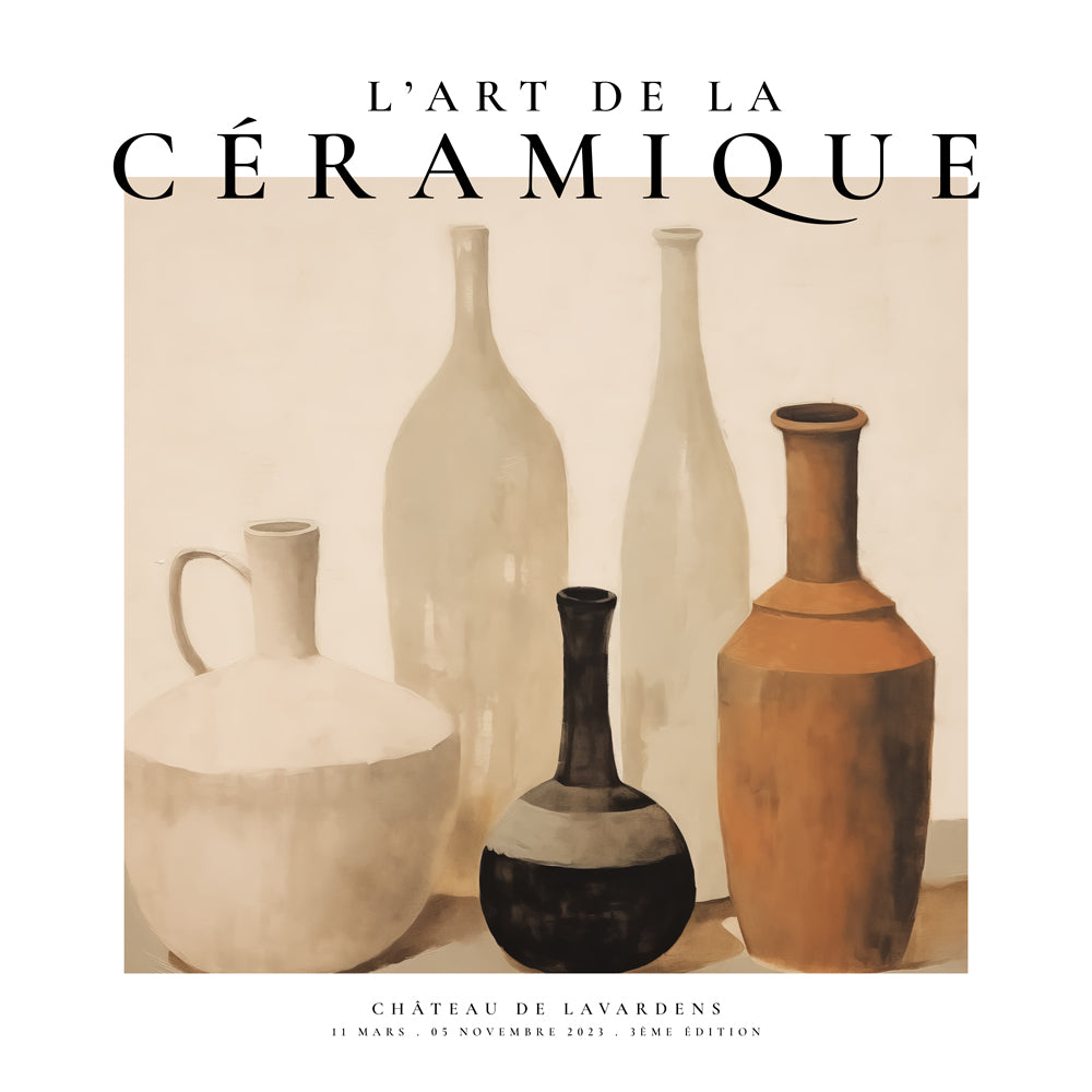 L'art de la céramique, Vases décoratifs  - SQUARE