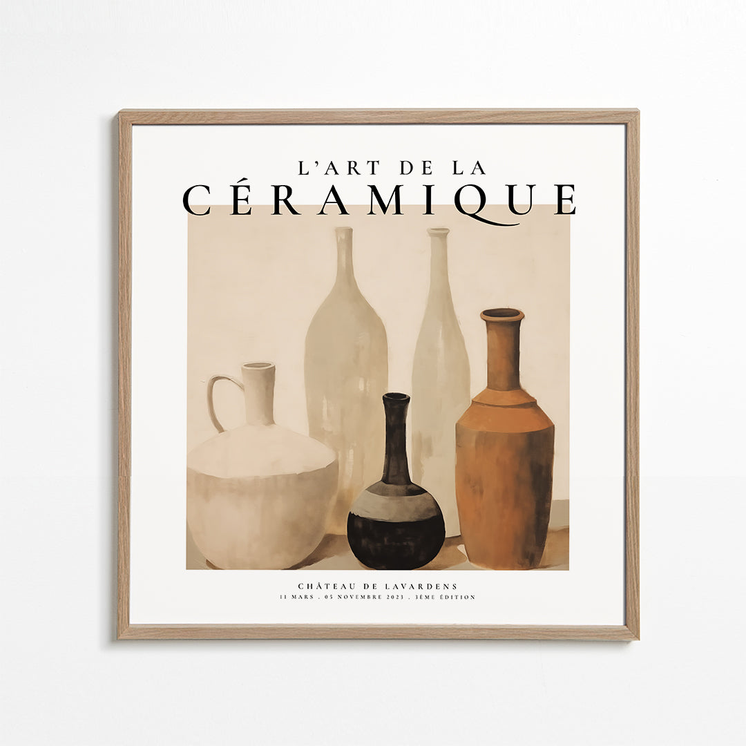 L'art de la céramique, Vases décoratifs  - SQUARE